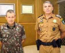 Curitiba, 15 de abril de 2019. Visita do General Tómas - Comandante da 5ª Divisão do Exército