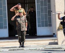 Curitiba, 15 de abril de 2019. Visita do General Tómas - Comandante da 5ª Divisão do Exército