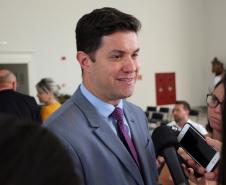 Curitiba, 15 de abril de 2019. Governador assina a promoção de praças da PMPR.