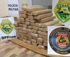 Em situações distintas, BPFron apreende mais de 61 quilos de maconha, cocaína e cigarros no Oeste do estado
