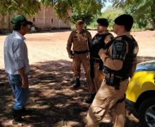 Sete municípios do Noroeste do estado contam com o reforço no policiamento com a ROTAM Rural