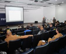 Curitiba, 17 de abril de 2019. 1º Intercâmbio Cinotécnico da PRF