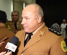 Matinhos, 18 de abril de 2019. Solenidade alusiva ao 42º Aniversário do 9º BPM.