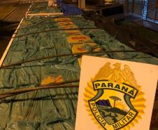 Aproximadamente 60 mil pacotes de cigarros foram apreendidos pelo BPFron em Umuarama (PR)