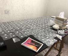 Laboratório de fabricação de cocaína é fechado pela PM no bairro CIC em Curitiba