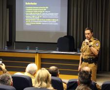 Curitiba, 25 de abril de 2019. Reunião do Conselho Estadual dos CONSEGs.