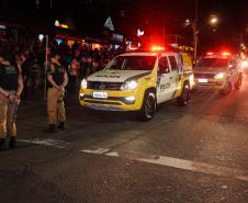 Curitiba, 26 de abril de 2019. Operação Conjunta PM2