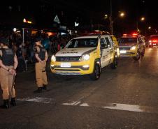 Curitiba, 26 de abril de 2019. Operação Conjunta PM2