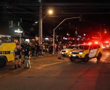 Curitiba, 26 de abril de 2019. Operação Conjunta PM2