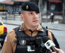 Polícia Militar deflagra megaoperação Primo no Batel, cumpre mandados e encaminha 19 pessoas, em Curitiba