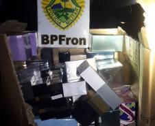 BPFron apreende R$ 400 mil de contrabando na BR 277, em Cascavel