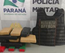 Droga que renderia mais de R$ 12 mil para o crime é apreendida pelo BPFron no Oeste do estado