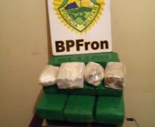 Droga que renderia mais de R$ 12 mil para o crime é apreendida pelo BPFron no Oeste do estado