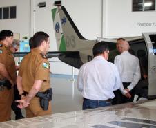 Curitiba, 26 de abril de 2019. Visita dos Oficiais Almepar ao BPMOA.