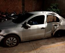 Caixas de cigarro contrabandeadas do Paraguai (PY) são apreendidas em Assis Chateaubriand, no Oeste do Paraná