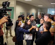Curitiba, 02 de maio de 2019. Lançamento Maio Amarelo