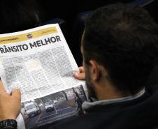 Curitiba, 02 de maio de 2019. Lançamento Maio Amarelo
