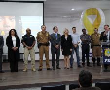 Curitiba, 02 de maio de 2019. Lançamento Maio Amarelo