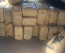 Mais de meia tonelada de maconha é apreendida pelo BPRv em situações distintas no Noroeste do estado