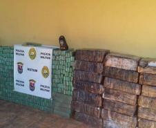 PM apreende caminhonete com 1,5 tonelada de maconha em São João do Ivaí (PR)