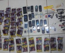 Unidade da PM retira drogas e cigarros contrabandeados de circulação em Cruzeiro do Oeste e Mariluz