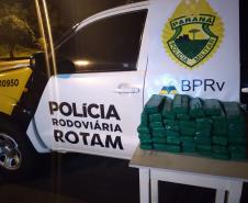 BPRv apreende mais de 36 quilos de maconha em situações distintas no Oeste e no Noroeste do estado