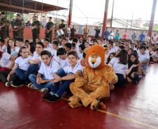 Foz do Iguaçu, 09 de maio de 2019.  Lançamento do Projeto Escola Segura em Foz do Iguaçu.