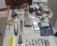 Quatro armas de fogo são apreendidas e três pessoas acabam presas em ação conjunta entre policiais militares e civis em Cidade Gaúcha (PR)