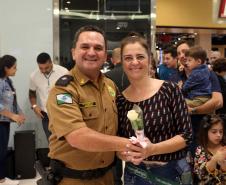 Curitiba, 11 de maio de 2019. Apresentação da Banda da PMPR em homenagem ao Dia das Mães.