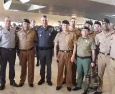 Oficiais da Polícia Militar do Paraná participam de conferência internacional sobre segurança pública em São Paulo