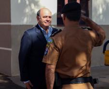Maringá, 17 de maio de 2019. Secretário de Segurança Pública Visita o 4º BPM/Maringá