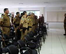 Maringá, 17 de maio de 2019. Secretário de Segurança Pública Visita o 4º BPM/Maringá