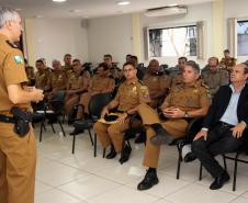 Maringá, 17 de maio de 2019. Secretário de Segurança Pública Visita o 4º BPM/Maringá