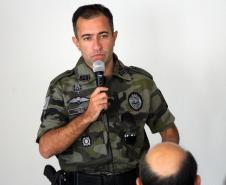 Maringá, 17 de maio de 2019. Secretário de Segurança Pública Visita o 4º BPM/Maringá