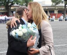 São Jose dos Pinhais, 20 de Maio de 2019. Dia do Patrono da PMPR. Familiares de Policiais Falecidos Homenageados.