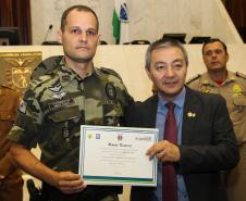 Curitiba, 21 de maio de 2019. Menção Honrosa Manobra de Heimlich - ALEP