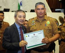 Curitiba, 21 de maio de 2019. Menção Honrosa Manobra de Heimlich - ALEP