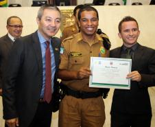 Curitiba, 21 de maio de 2019. Menção Honrosa Manobra de Heimlich - ALEP