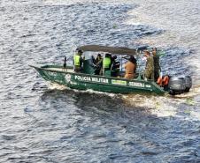 Oficiais da PMPR participam de 1º Seminário de Abordagens a Embarcações, no Amazonas 