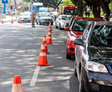 Curitiba, 27 de maio de 2019. Blitz Educativa Maio Amarelo