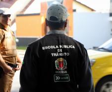 Curitiba, 27 de maio de 2019. Blitz Educativa Maio Amarelo