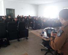 Policiais do BPFron participam de Instrução de Nivelamento de Conhecimentos para policiais militares de Roraima (RO)