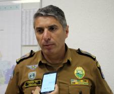 Curitiba, 31 de maio de 2019. Comandante-Geral da PMPR recebe a Coordenadora-Geral de Políticas para Povos e Comunidades Traidicionais de Matriz Africanas, Terreiros e para Povos Ciganos. Foto: Cel. Pericles de Matos, Comandante-Geral da PMPR.
