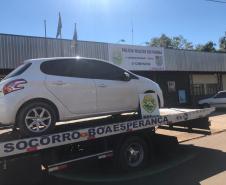 BPFron recupera carro furtado e apreende contrabando no Oeste do estado