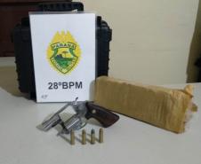 Ação conjunta do 28º batalhão com a Polícia Civil da Lapa resulta em quatro pessoas presas