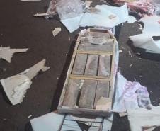Policiais rodoviários retiram de circulação 55 quilos de maconha, que tinha como destino a cidade de São Paulo