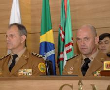 Curitiba, 19 de junho de 2019. Alto Comando da PMPR recebe homenagem na Camera municipal de Curitiba. Foto: Cel Moraes e Ten-Cel Hudson.