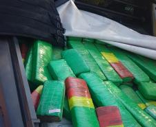 Mais de 600 quilos de maconha são apreendidos durante o feriado prolongado em Cascavel