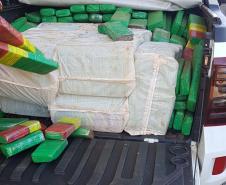 Mais de 600 quilos de maconha são apreendidos durante o feriado prolongado em Cascavel