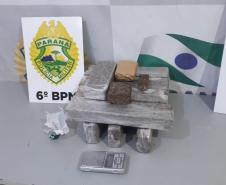 Mais de 600 quilos de maconha são apreendidos durante o feriado prolongado em Cascavel